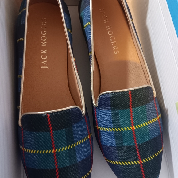 new in box plaid loafers jack rogers - Picture 4 of 7